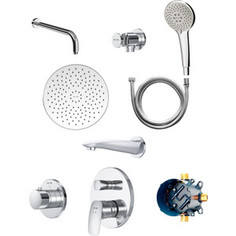 Душевая система Am.Pm Spirit 2.1 со смесителем, хром (F71A85000)