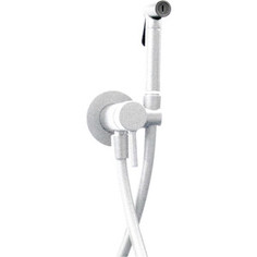 Смеситель для душа Paffoni Tweet Round с гигиенической лейкой, белый (ZDUP110BO)