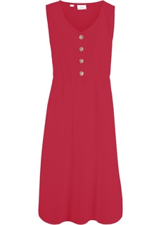 Платье миди с пуговицами Bonprix