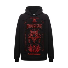 Хлопковое худи VETEMENTS
