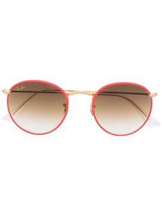 Ray-Ban солнцезащитные очки в круглой оправе