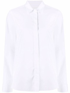Jil Sander рубашка с косым воротником