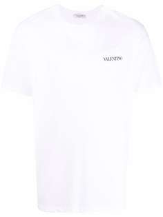 Valentino футболка с логотипом