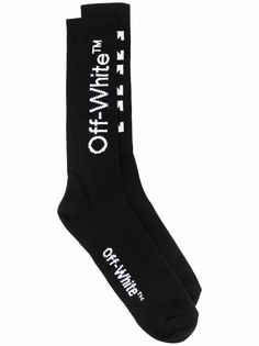 Off-White носки в рубчик с логотипом Arrows