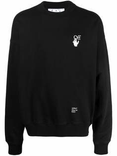Off-White толстовка с логотипом Arrows