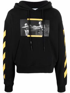 Off-White худи с принтом Carav Diag