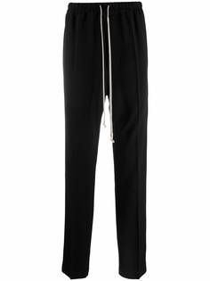 Rick Owens брюки строгого кроя с кулиской