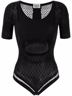 Wolford боди Shuri с короткими рукавами