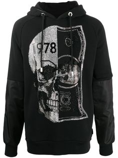 Philipp Plein худи с принтом Skull