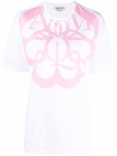 Alexander McQueen футболка с логотипом