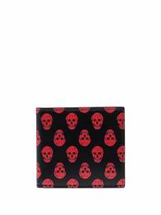 Alexander McQueen кошелек с принтом Skull