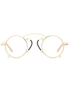 Gucci Eyewear очки Pince-nez в круглой оправе