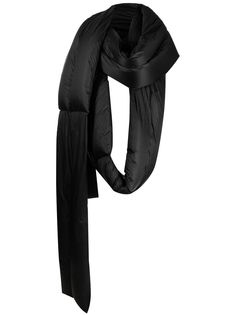 Rick Owens объемный дутый шарф