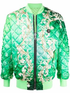 Philipp Plein стеганый бомбер