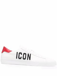 Dsquared2 кроссовки с вышивкой Icon