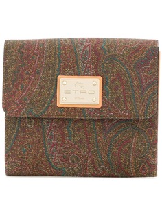 Etro маленький кошелек с принтом