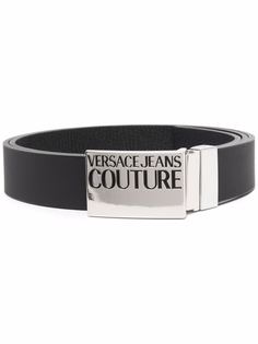 Versace Jeans Couture ремень с пряжкой-логотипом