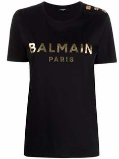 Balmain футболка с логотипом