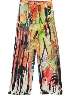 Christopher Kane Mindscape drawstring trousers