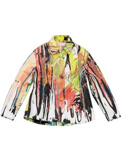 Christopher Kane Mindscape satin jacket