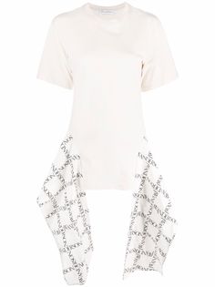 JW Anderson декорированная футболка