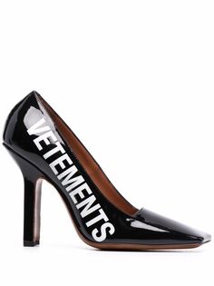 VETEMENTS туфли с логотипом