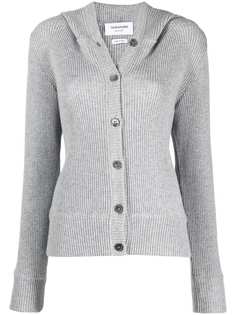 Thom Browne кашемировый кардиган с капюшоном