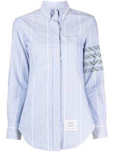 Thom Browne рубашка на пуговицах с полосками 4-Bar