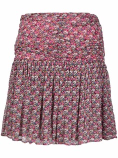 Zadig&Voltaire юбка с цветочным принтом и сборками