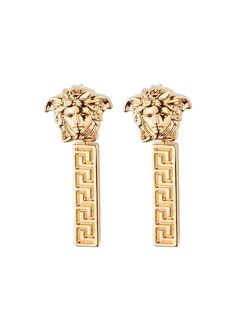 Versace VERSACE GLD MEDUSA SHRT DROP ERNG