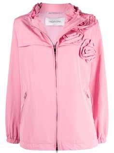 Valentino куртка Rose Blossom с капюшоном