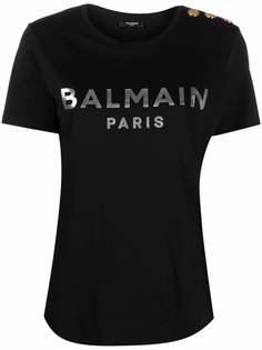 Balmain футболка с логотипом