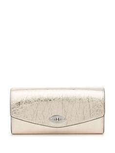Mulberry кошелек Darley с эффектом металлик