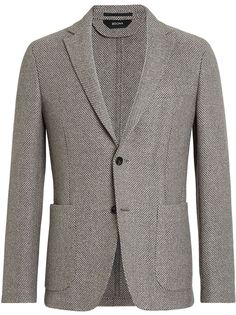 Z Zegna фактурный пиджак