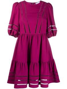 RED Valentino платье А-силуэта с вышивкой