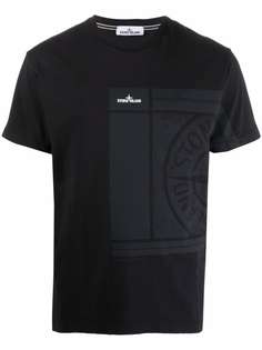 Stone Island футболка с логотипом