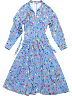 Christopher Kane paint smudge tie dress