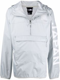 The North Face анорак с капюшоном и накладным карманом