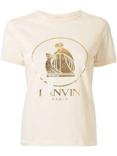 LANVIN футболка с логотипом