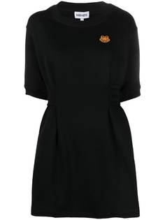 Kenzo платье-толстовка с вышивкой