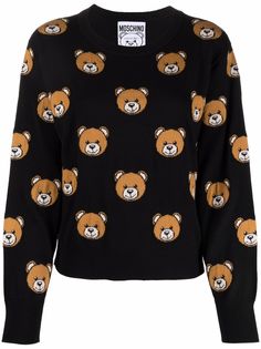 Moschino джемпер вязки интарсия