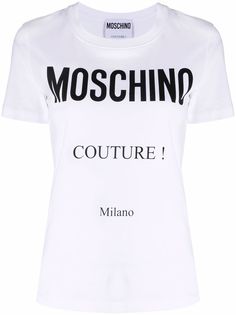 Moschino футболка с логотипом