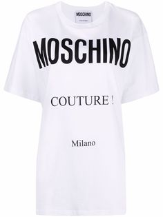 Moschino футболка с логотипом