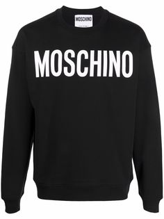 Moschino толстовка с круглым вырезом и логотипом