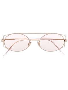Dior Eyewear солнцезащитные очки в геометричной оправе