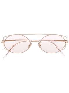 Dior Eyewear солнцезащитные очки в геометричной оправе