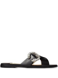 Jimmy Choo сандалии Marle с кристаллами