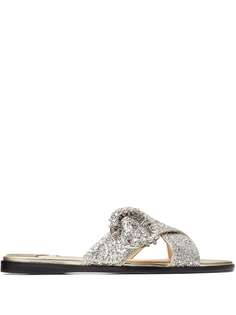 Jimmy Choo сандалии Marle с кристаллами