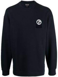 Giorgio Armani джемпер с логотипом