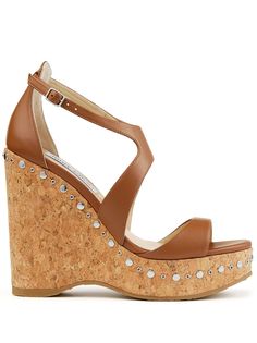 Jimmy Choo босоножки Palm 120 на танкетке